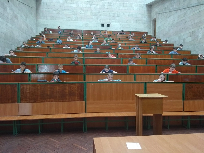 Winners of the first oral Olympiad in mathematics "Kvanta" (2017-18 academic year) slide 1