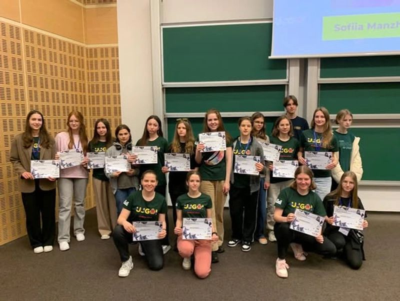 Всеукраїнська юніорська та дівоча олімпіада з інформатики 2024 slide 0