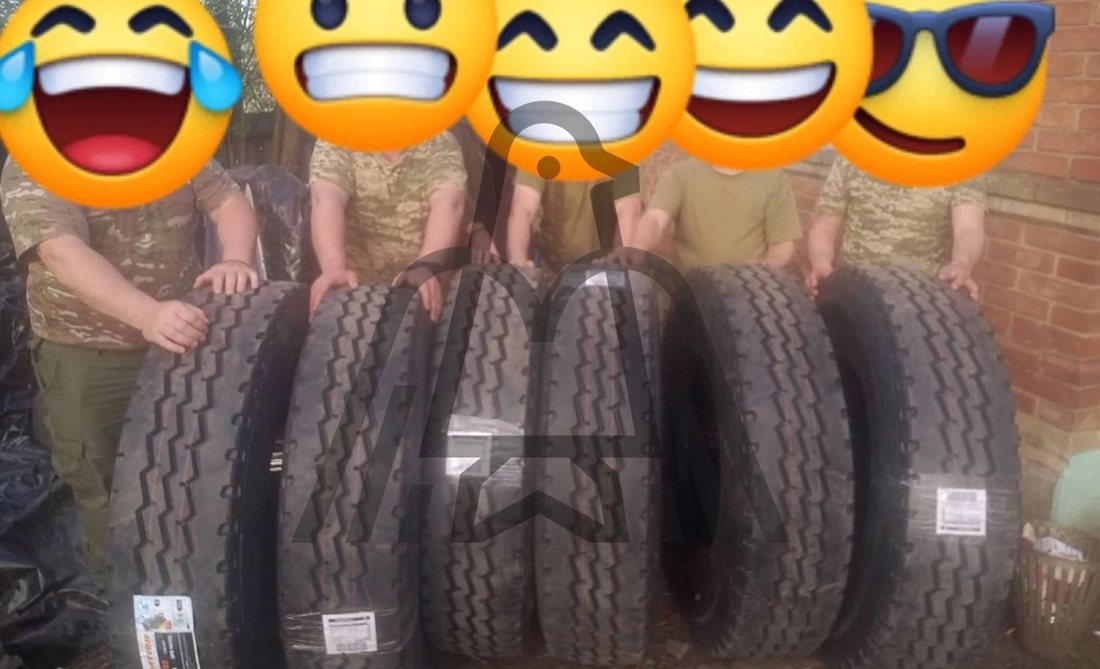 Tires for ammunition trucks